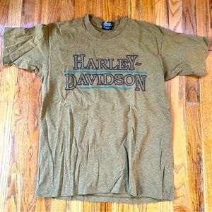 Vintage Harley Davidson Tee Shirt Seattle Washington